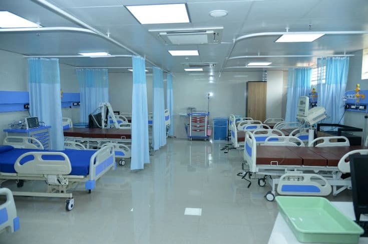 Multi-speciality hospital building exterior